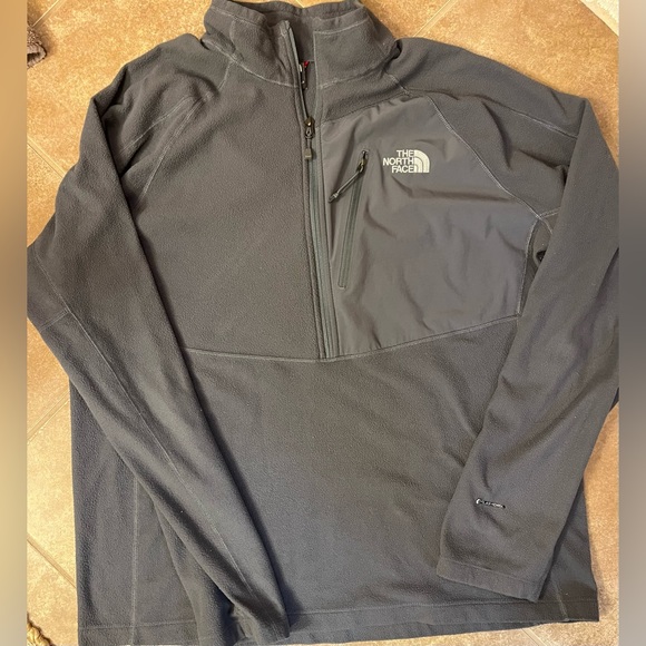 The North Face Other - The North Face Pullover Adult Medium Blue Gray 1/4 Zip Fleece FLASH DRY outdoor
